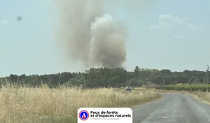 Incendie à Saint-Macaire-du-Bois (49) : les pompiers interviennent