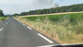 Incendie à Saint-Pons-de-Mauchiens - Hérault - 23 juin 2026 - Feux de forêts et d'espaces naturels