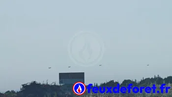 Incendie à Saint-Pons-de-Mauchiens - Hérault - 23 juin 2026 - Feux de forêts et d'espaces naturels