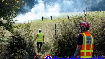 Incendie à Thiers - Puy-de-Dôme - 23 juin 2026 - Feux de forêts et d'espaces naturels