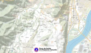 Incendie à Toulaud (07) : les pompiers interviennent