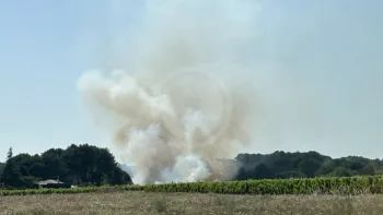 Incendie à Listrac-Médoc - Gironde - 23 juin 2026 - Feux de forêts et d'espaces naturels