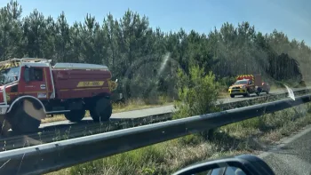 Incendie à Listrac-Médoc - Gironde - 23 juin 2026 - Feux de forêts et d'espaces naturels