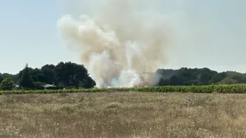 Incendie à Listrac-Médoc - Gironde - 23 juin 2026 - Feux de forêts et d'espaces naturels