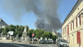Incendie à Valence-en-Poitou - Vienne - 23 juin 2026 - Feux de forêts et d'espaces naturels