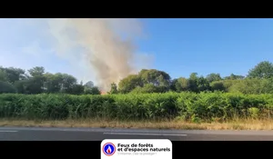 Incendie à Veyrac (87) : le feu est éteint