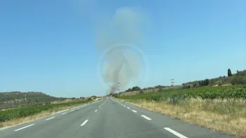 Incendie à Fontcouverte - Aude - 24 juin 2026 - Feux de forêts et d'espaces naturels