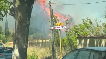 Incendie à Fontcouverte - Aude - 24 juin 2026 - Feux de forêts et d'espaces naturels