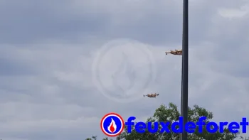 Incendie à Die - Drôme - 24 juin 2026 - Feux de forêts et d'espaces naturels