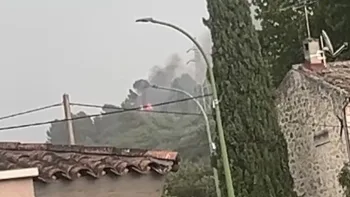 Incendie à Vinon-sur-Verdon - Var - 24 juin 2026 - Feux de forêts et d'espaces naturels