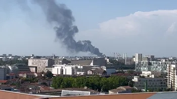 Incendie à Bordeaux - Gironde - 24 juin 2026 - Feux de forêts et d'espaces naturels