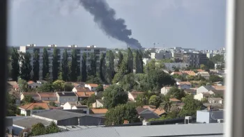 Incendie à Bordeaux - Gironde - 24 juin 2026 - Feux de forêts et d'espaces naturels