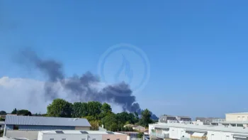 Incendie à Bordeaux - Gironde - 24 juin 2026 - Feux de forêts et d'espaces naturels