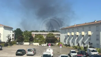 Incendie à Bordeaux - Gironde - 24 juin 2026 - Feux de forêts et d'espaces naturels