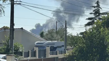 Incendie à Bordeaux - Gironde - 24 juin 2026 - Feux de forêts et d'espaces naturels