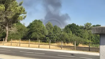 Incendie à Bordeaux - Gironde - 24 juin 2026 - Feux de forêts et d'espaces naturels