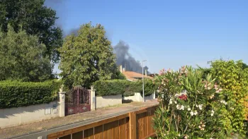 Incendie à Bordeaux - Gironde - 24 juin 2026 - Feux de forêts et d'espaces naturels