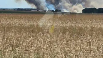 Incendie à Saint-Firmin-des-Bois - Loiret - 24 juin 2026 - Feux de forêts et d'espaces naturels