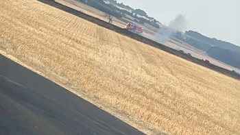 Incendie à Amberre - Vienne - 24 juin 2026 - Feux de forêts et d'espaces naturels