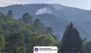 Incendie à Les Salles-du-Gardon (30) : les pompiers interviennent