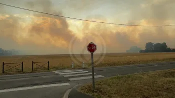 Incendie à Le Thou - Charente-Maritime - 24 juin 2026 - Feux de forêts et d'espaces naturels