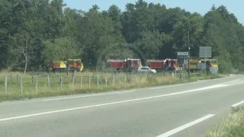 Incendie à Haguenau - Bas-Rhin - 25 juin 2026 - Feux de forêts et d'espaces naturels