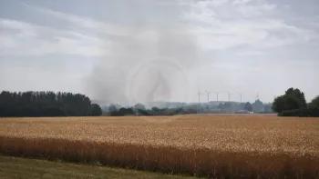 Incendie à Bons-Tassilly - Calvados - 25 juin 2026 - Feux de forêts et d'espaces naturels