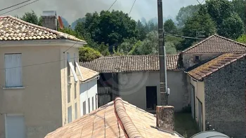Incendie à Donnezac - Gironde - 25 juin 2026 - Feux de forêts et d'espaces naturels
