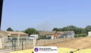 Incendie à Bussac-Forêt (17) : le feu est éteint