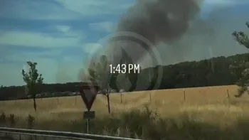 Incendie à Parçay-Meslay - Indre-et-Loire - 25 juin 2026 - Feux de forêts et d'espaces naturels