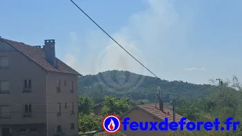 Incendie à Senones - Vosges - 25 juin 2026 - Feux de forêts et d'espaces naturels