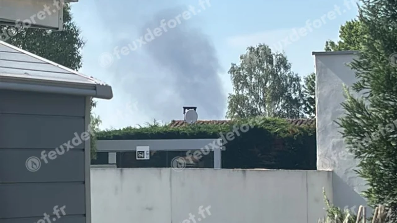 Incendie à Le Taillan-Médoc - Gironde - 27 mai 2026 - Feux de forêts et d'espaces naturels