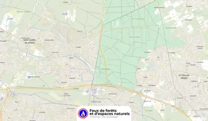 Incendie à Le Taillan-Médoc (33) : le feu est éteint