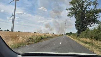 Incendie à Millac - Vienne - 25 juin 2026 - Feux de forêts et d'espaces naturels