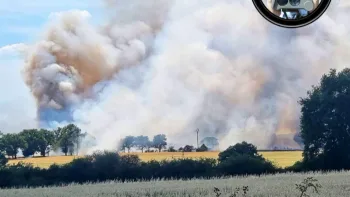 Incendie à Millac - Vienne - 25 juin 2026 - Feux de forêts et d'espaces naturels