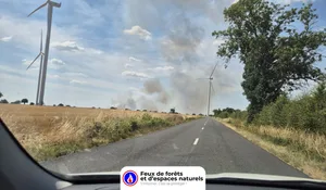 Incendie à Millac (86) : le feu est éteint