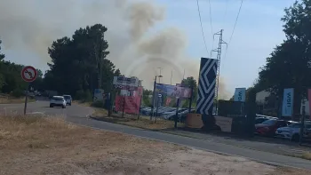 Incendie à Biganos - Gironde - 25 juin 2026 - Feux de forêts et d'espaces naturels