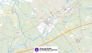 Incendie à Biganos (33) : les pompiers interviennent