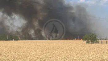 Incendie à Huisseau-sur-Mauves - Loiret - 25 juin 2026 - Feux de forêts et d'espaces naturels