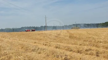 Incendie à Chaise-Dieu-du-Theil - Eure - 25 juin 2026 - Feux de forêts et d'espaces naturels