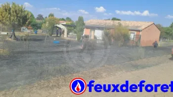 Incendie à Genac-Bignac - Charente - 25 juin 2026 - Feux de forêts et d'espaces naturels