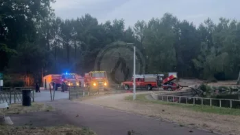 Incendie à Montendre - Charente-Maritime - 25 juin 2026 - Feux de forêts et d'espaces naturels