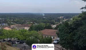 Incendie à Montendre (17) : le feu est éteint