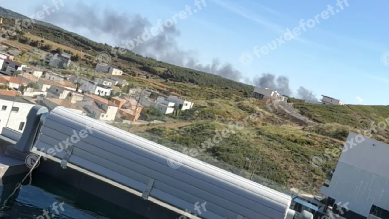Incendie à Bages - Aude - 28 mai 2026 - Feux de forêts et d'espaces naturels