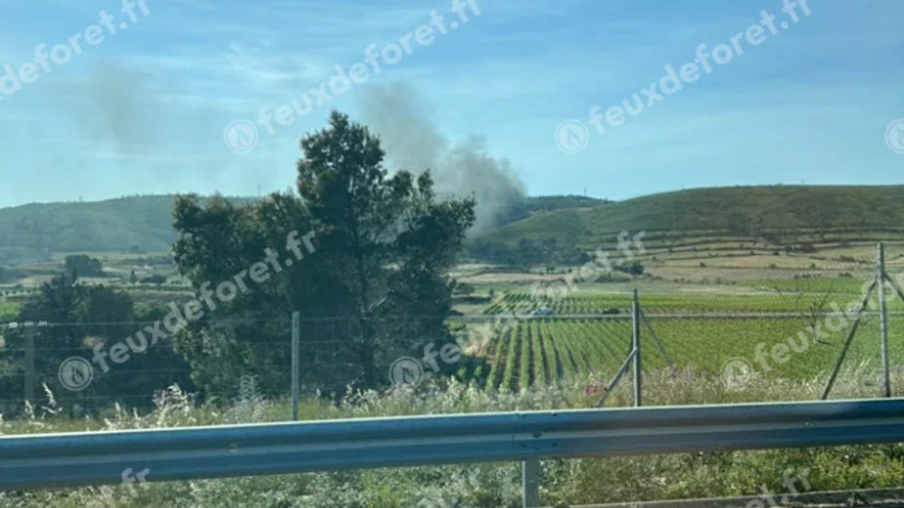 Incendie à Bages - Aude - 28 mai 2026 - Feux de forêts et d'espaces naturels