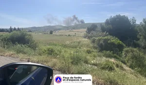Incendie à Bages (11) : le feu est éteint