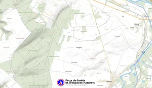 Incendie à Bazarnes (89) : les pompiers interviennent