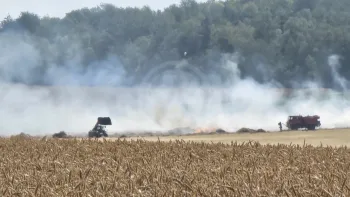 Incendie à Somme-Suippe - Marne - 26 juin 2026 - Feux de forêts et d'espaces naturels