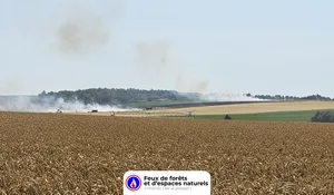 Incendie à Somme-Suippe (51) : les pompiers interviennent