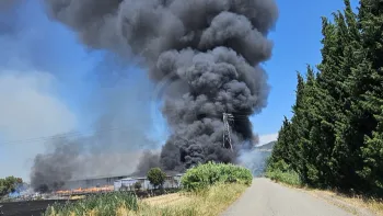 Incendie à Bollène - Vaucluse - 26 juin 2026 - Feux de forêts et d'espaces naturels